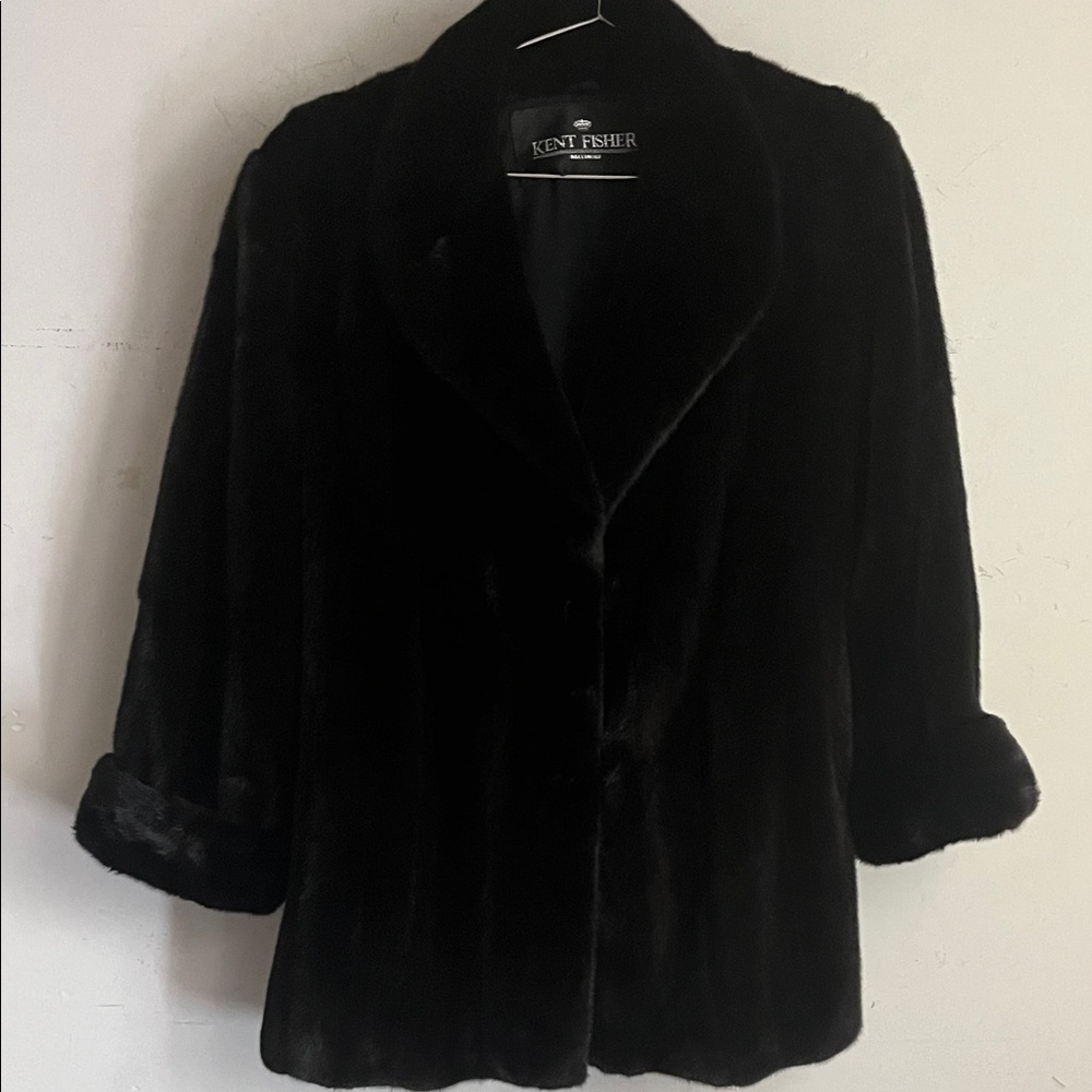 Kent Fisher Furs Vintage Fur Coat Hollywood Glam